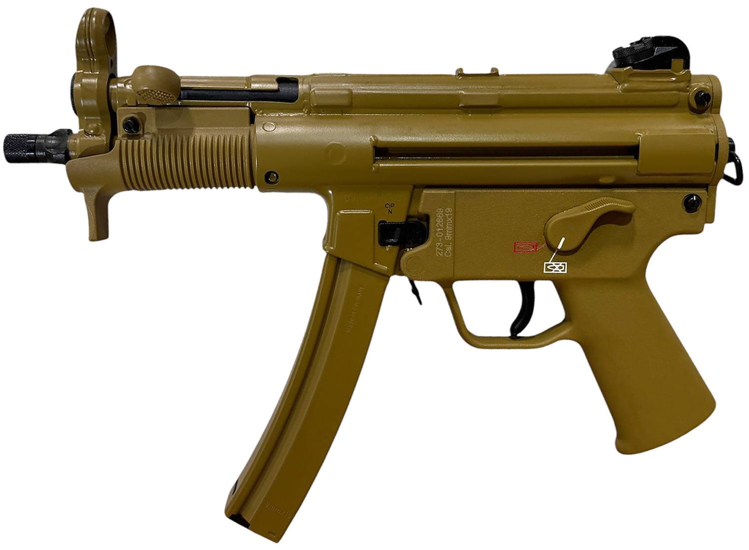 HK SP5K-PDW 9mm 4.53in Barrel 10+1(2) RAL 8000 | Range USA