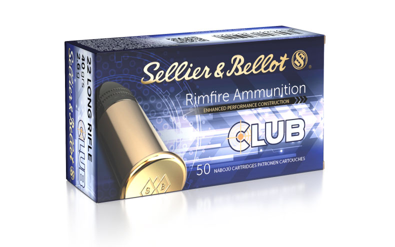 Sellier & Bellot Club 22 LR 40 Grain LRN 50 Rounds | Range USA