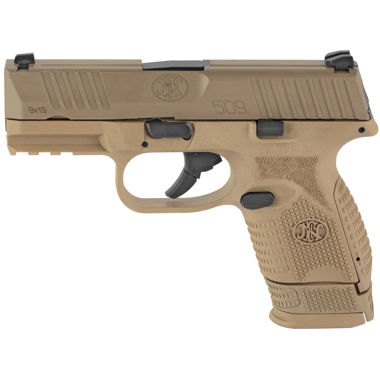 FN 509C 9MM 3.7IN 12/15+1 FDE | Range USA