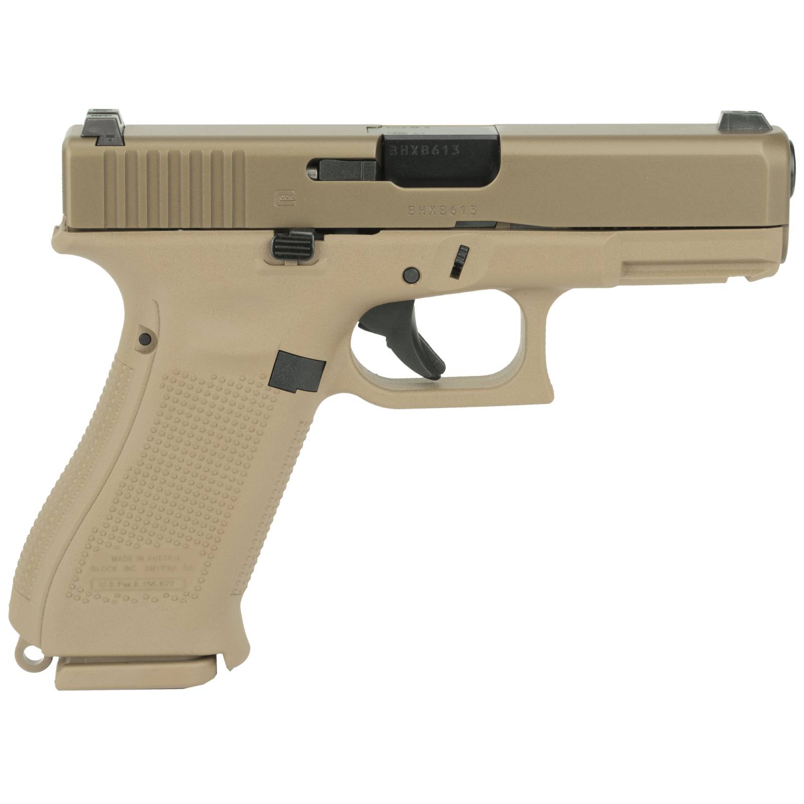 Glock G19X Crossover 9mm 4in Barrel 17+1 Round Capacity NS Coyote