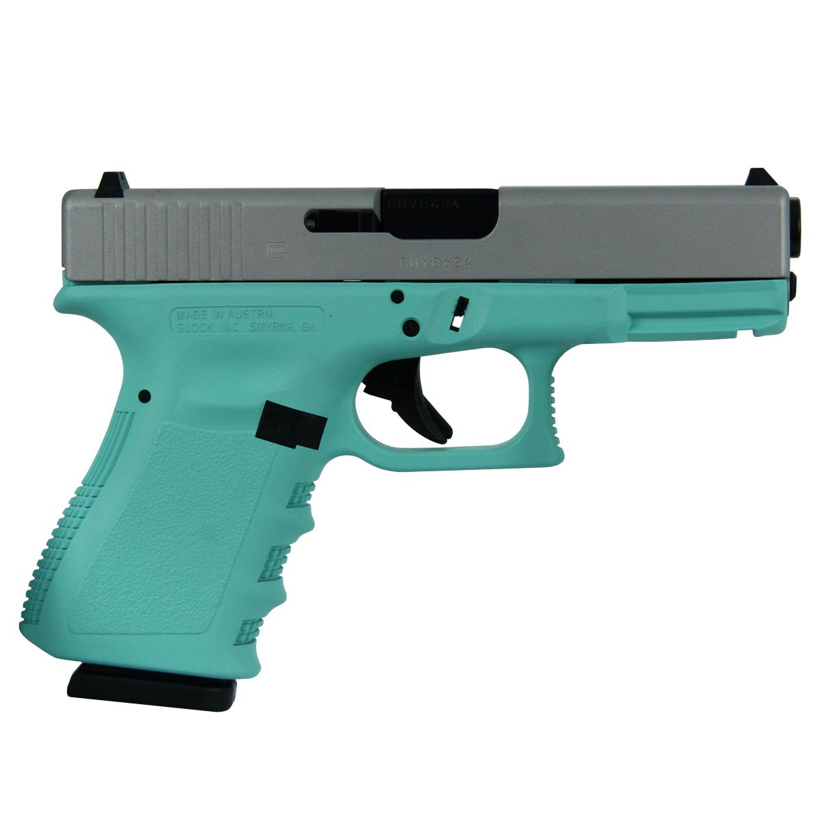 Glock G19 Gen 3 9mm 4.02in 15+1 Round Capacity (2) Mags Tiffany 