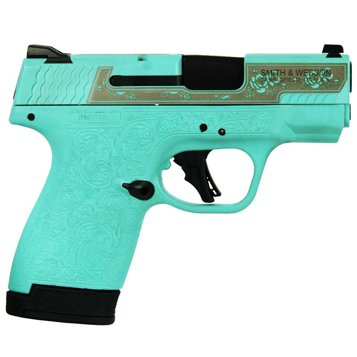 Smith and Wesson M&P Shield Plus 9mm Tiffany Rose Custom