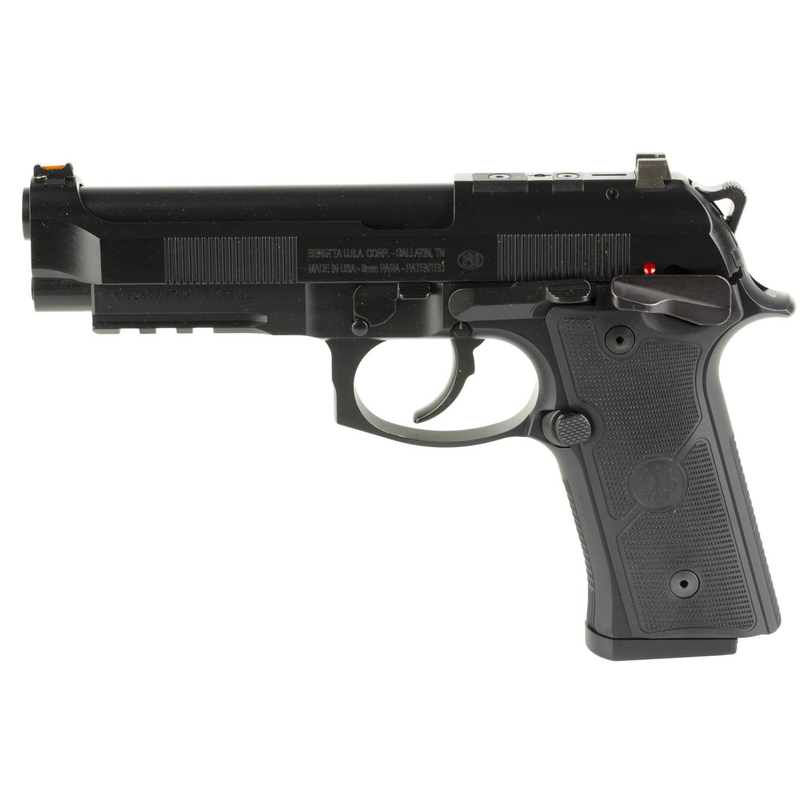 Beretta 92GTS Double Action/Single Action 9mm 15+1(2) Capacity 4.7 