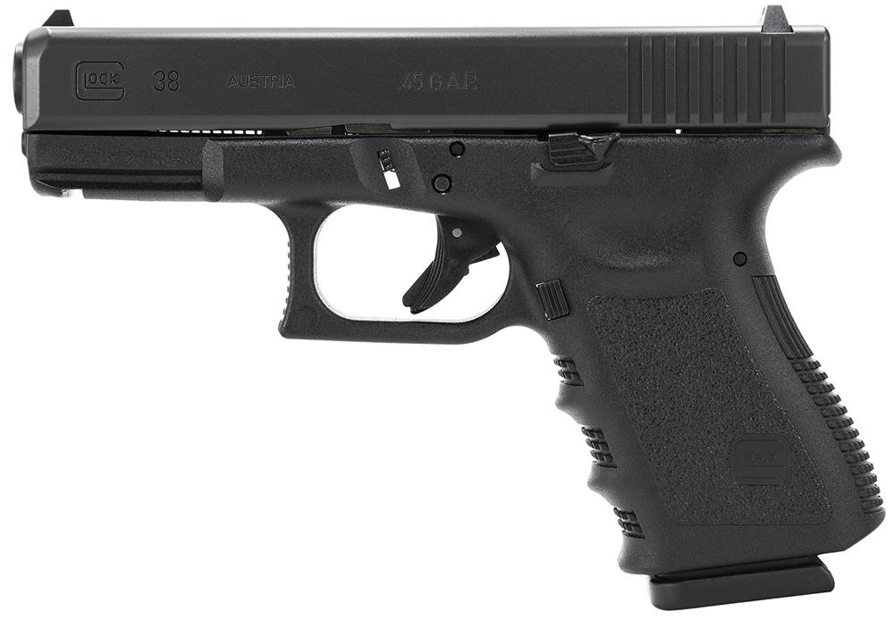 Glock 38 Gen 3 45 GAP 4in Barrel 8+1