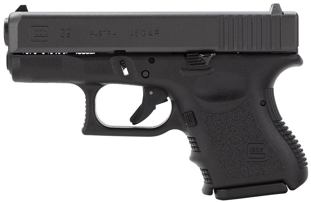 Glock 39 Gen 3 45 GAP 3.43in Barrel 6+1